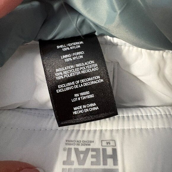 32 Degrees Colorblock Dog Puffer Coat Size Medium Winter Warm Pet Apparel NEW - Picture 4 of 5